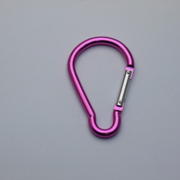 Locking Carabiner Paracord Keychain  Pink - Eat Sleep Race - Racing  Lifestyle Apparel