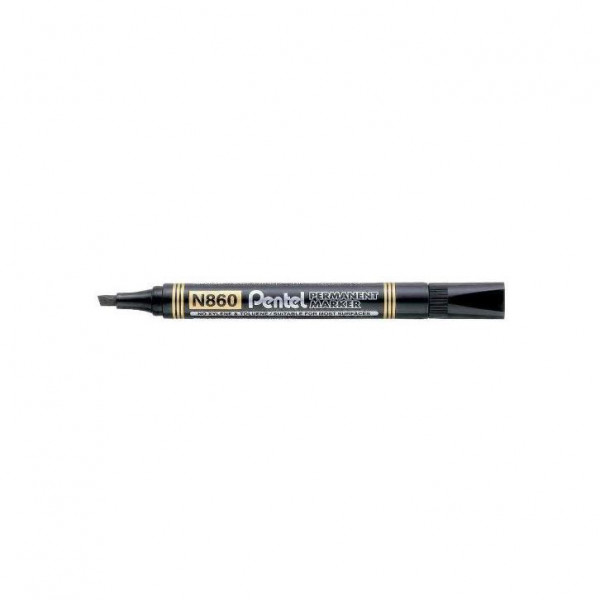 Chisel Tip Black Permanent Marker 12/box