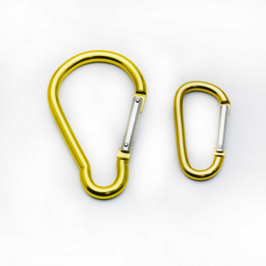 Carabiner Camp Spring Snap Clip Hook Keychain Climbing Rope Work YELLOW