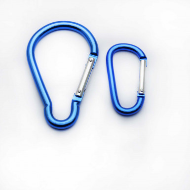 Carabiner Camp Spring Snap Clip Hook Keychain Climbing Rope Work BLUE
