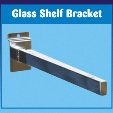 10 PAIRS 15cm|150mm|6"|6 INCHES GLASS SHELF BRACKET SLATWALL RETAIL SHOP DISPLAY 