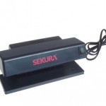 Sekura UV Light Money Checker Counterfeit Fake Money Banknote Detector Unit