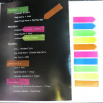 200 sheets Sticky Text Highlighter Plastic Strips Post notes Book it Revision