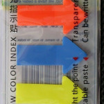 100 sheets Sticky Text Highlighter Strips Post Arrows notes Book Revision Arrows (4522)