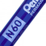 Pentel blue permanent marker bullet/chisel tip – single/box of 12