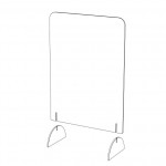 Freestanding Sneeze Screen With Cut Out – 23"(w) x 31(h)