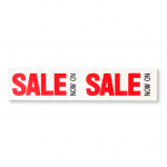 SALE POSTER NOW ON WHITE WITH RED